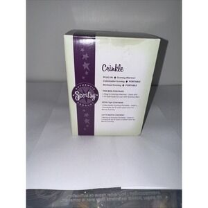 Scentsy CRINKLE Mini Warmer Night Light Plug In Box- Retired